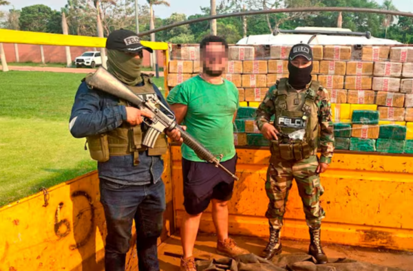 Detienen a chofer paraguayo con más de 100 kilos de cocaína en Bolivia