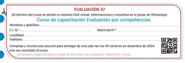 Evaluación por competencias (37) - Escolar - ABC Color