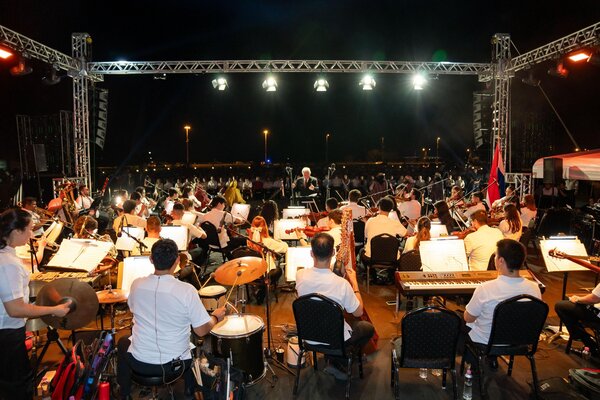 Orquesta Nacional de Música Popular realizó su gran concierto inaugural - .::Agencia IP::.