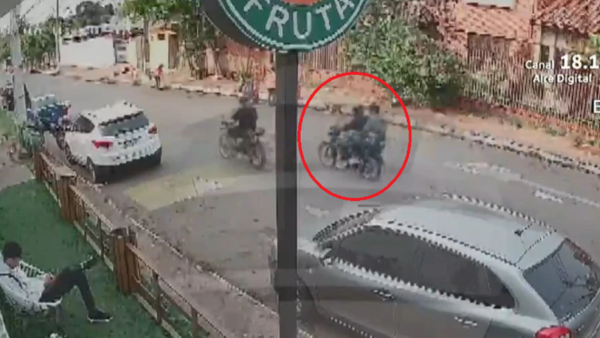 Sicariato en Capiatá: Policía atrapa a supuesto implicado por huellas en la motocicleta