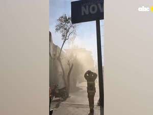 Incendio de depósito: susto en zona comercial de Lambaré - Nacionales - ABC Color