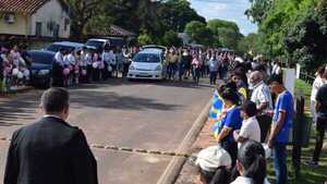 El triste último adiós a estudiante de Misiones