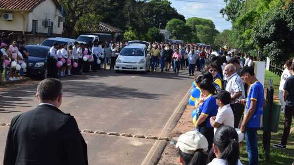 El triste último adiós a estudiante de Misiones