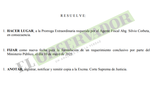 Cámara extiende periodo de investigación sobre robo de cables de la ANDE que causó millonario perjuicio