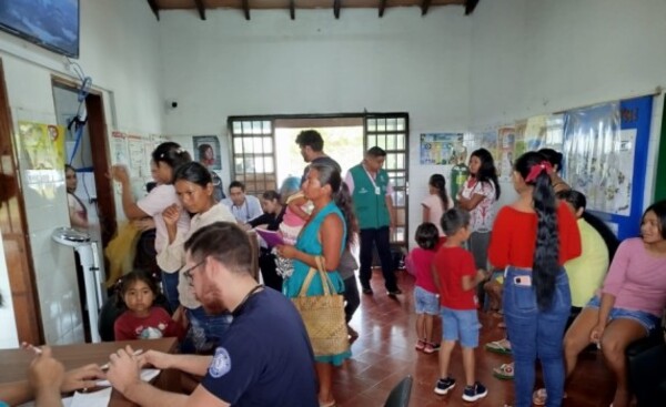 Hernandarias: más de 700 pobladores nativos recibieron atención médica