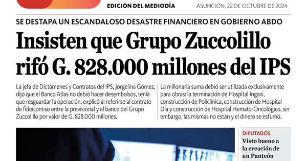 La Nación / LN PM: edición del 22 de octubre