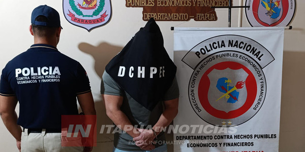 POLICÍA DETIENE A UN HOMBRE QUE ESTARÍA VINCULADO A CAUSAS POR ESTAFA EN ENCARNACIÓN - Itapúa Noticias
