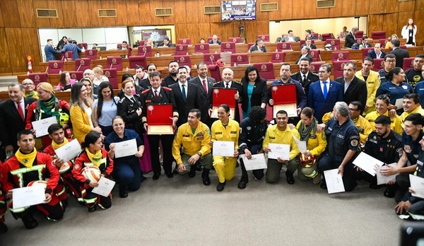 Diputados rinde homenaje a los héroes de la lucha contra los incendios forestales