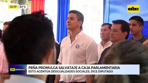 Peña promulga ley para que parlamentarios mantengan jubilación de privilegio - ABC Noticias - ABC Color