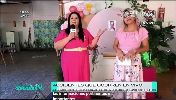 "Yo le hubiera ayudado", dijo "Pabli" la conductora de la caída viral - Teleshow