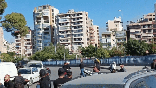 Cámara registra el momento en que misil israelí derrumba edificio residencial en Beirut