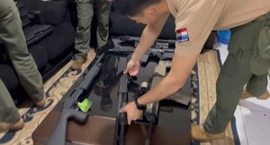 DIMABEL intervino casa comercial por presunto tráfico internacional de armas - PDS RADIO Y TV