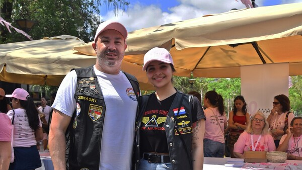 Motociclistas unidos por una noble causa