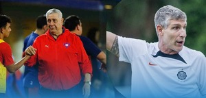 Duelo de técnicos en el superclásico 325: Martín Palermo vs. Carlos Jara Saguier