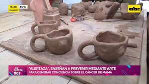 “Alertaza”: mediante el arte, generan conciencia sobre el cáncer de mamas - Ensiestados - ABC Color