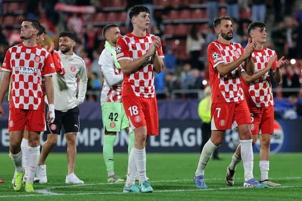 Montilivi celebra la primera victoria del Girona en la Champions - Fútbol Internacional - ABC Color