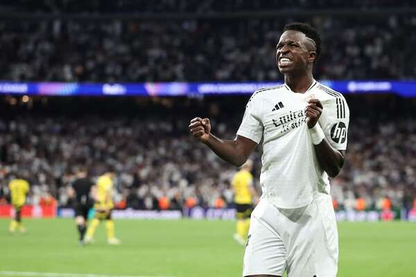 Vinícius desata la imagen del campeón - Fútbol Internacional - ABC Color