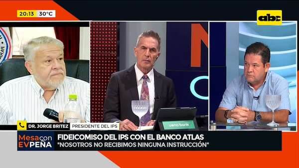 Fideicomiso IPS con Atlas “permitió que se construyan los hospitales”, afirma expresidente - Mesa de Periodistas - ABC Color