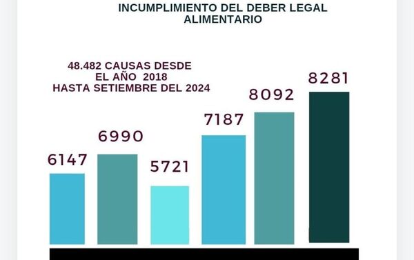 6000 a 7000 menores por año, son víctimas del Incumplimiento del Deber Legal Alimentario – Diario TNPRESS