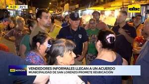 Mercado de San Lorenzo: vendedores informales llegan a un acuerdo con Municipalidad - ABC Noticias - ABC Color