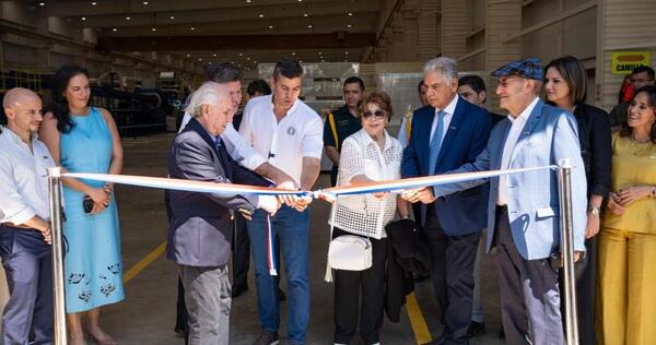 Gobierno inauguró planta de elaboración de chapas termoacústicas