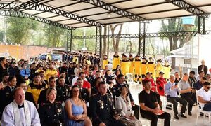 Bomberos de Ciudad del Este inauguran nueva base en Don Bosco