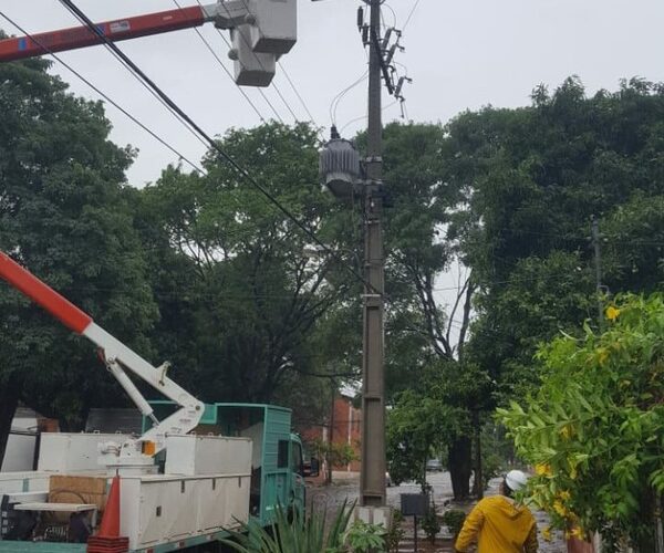 Tormenta saca de servicio 40 alimentadores en Alto Paraná