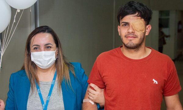 Dos pacientes reciben el primer trasplante de córneas en Ciudad del Este