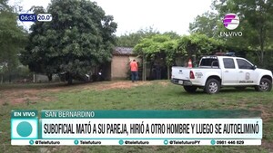 Suboficial mató a su pareja, hirió a otro hombre y luego se suicidó
