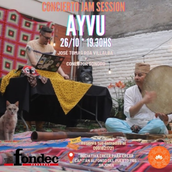 Concierto Jam Ayvu Session: una experiencia para conectar con las raíces • PARAGUAY TV