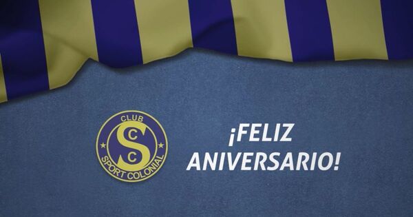 Un nuevo aniversario del Club Sport Colonial | Asociación Paraguaya de Fútbol