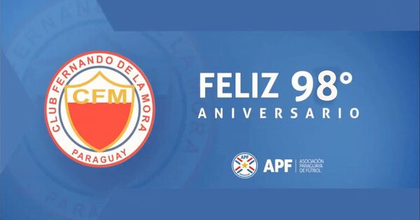 Fernando de la Mora celebra sus 98 años | Asociación Paraguaya de Fútbol