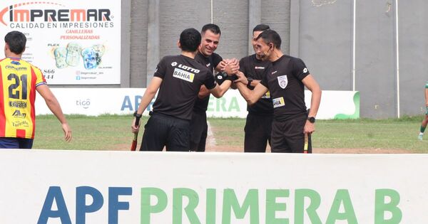 Autoridades listas para la última fecha de la Primera B | Asociación Paraguaya de Fútbol