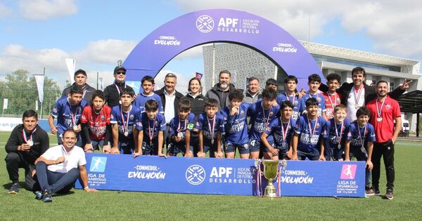 CONMEBOL APF - Liga de Desarrollo: Nacional de Pdte. Franco, campeón en la Sub 13 masculina | Asociación Paraguaya de Fútbol