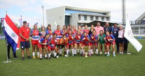 Selección Estudiantil Ñeembucú, campeón en la Sub 14 femenina | Asociación Paraguaya de Fútbol