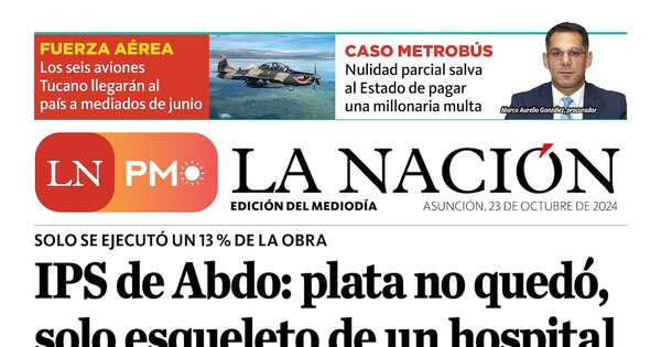 La Nación / LN PM: edición del 23 de octubre