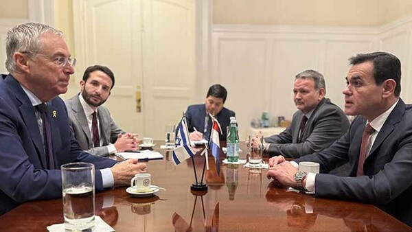Canciller Rubén Ramírez se reúne con el embajador de Israel en Washington