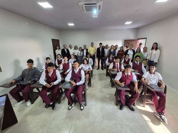 En Alto Paraguay continúan arreglos de aulas con proyección a ser modelos - Noticias del Chaco - ABC Color