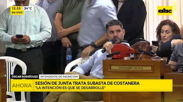 “Nenecho” se presentó en la Junta y defendió venta de la Costanera - ABC Noticias - ABC Color