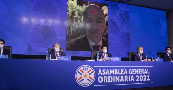 Histórica participación del presidente de la FIFA, Gianni Infantino, en Asamblea de la APF | Asociación Paraguaya de Fútbol