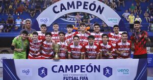 Campeones definidos en el Torneo de Base y Formativas de Futsal FIFA | Asociación Paraguaya de Fútbol
