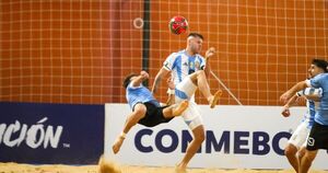 En marcha la CONMEBOL Liga Evolución de Fútbol Playa - Zona Sur | Asociación Paraguaya de Fútbol