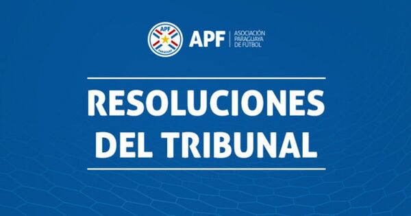 Resolución del Tribunal: Cerro Porteño vs. Sp. 2 de Mayo | Asociación Paraguaya de Fútbol