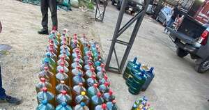Diario HOY | Transchaco: incautan 1.700 litros de combustible de contrabando en plena vía pública