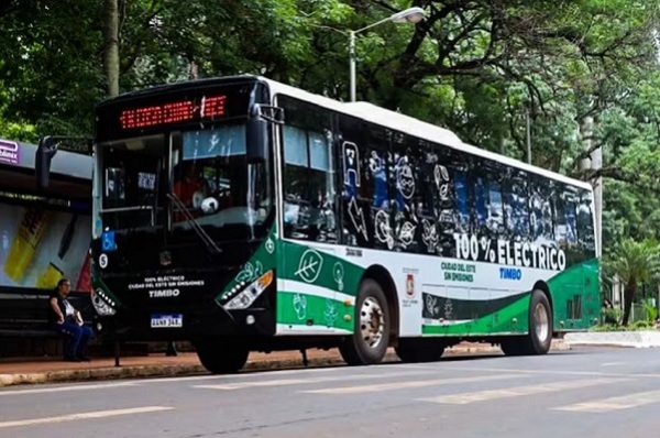 Buses eléctricos operarán en Paraguay recién en dos años
