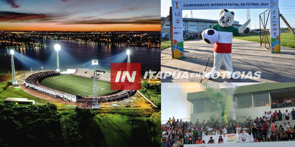 INAUGURACIÓN DEL CAMPEONATO INTERDISTRITAL DE FÚTBOL SERÁ EL 7 DE DICIEMBRE - Itapúa Noticias