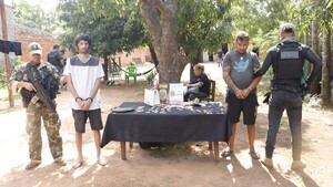 Detienen a dos personas por venta de crack en Mariano Roque Alonso