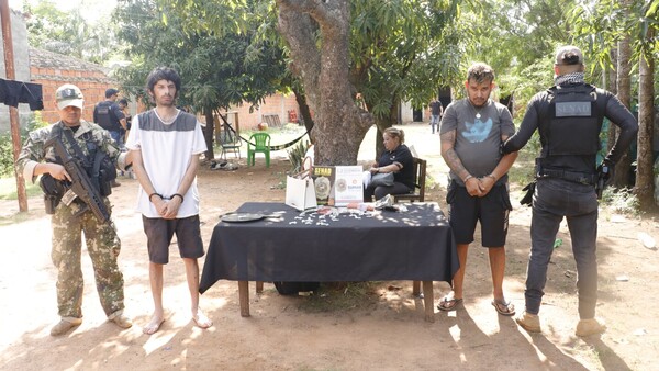 Detienen a dos personas por venta de crack en Mariano Roque Alonso