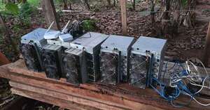 Diario HOY | Intervienen granja ilegal dedicada a la criptominería en Caaguazú