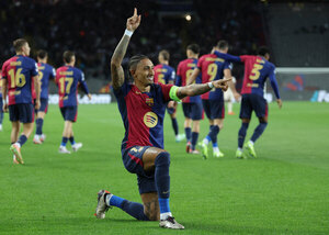 Versus / Barcelona confirma su buen momento y golea al Bayern con un sobresaliente Raphinha